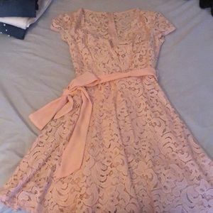 Lacey Pink Dress